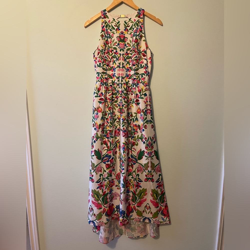 Cynthia Steffe Women's Sidney Floral Print Lily White Dress Size 4 - Picture 2 of 10